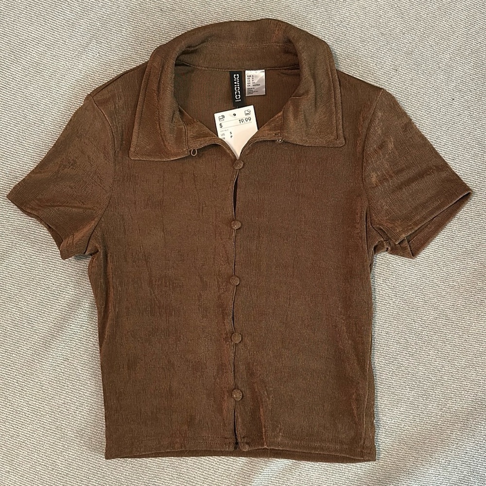 NWT H&M  Button Down Top